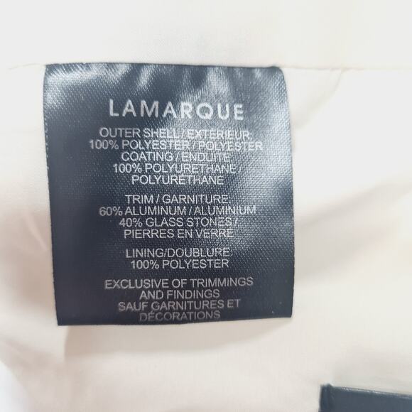 LAMARQUE Raeka Rhinestone Bralette in Silver Large - Picture 8 of 11